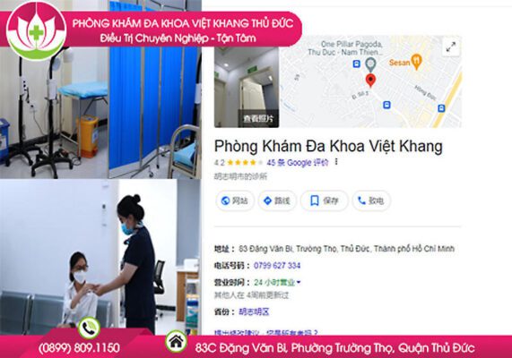 phòng khám phá thai Củ Chi