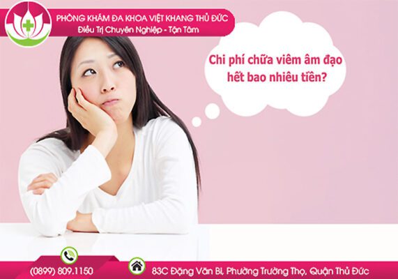 chi phí điều trị viêm âm đạo