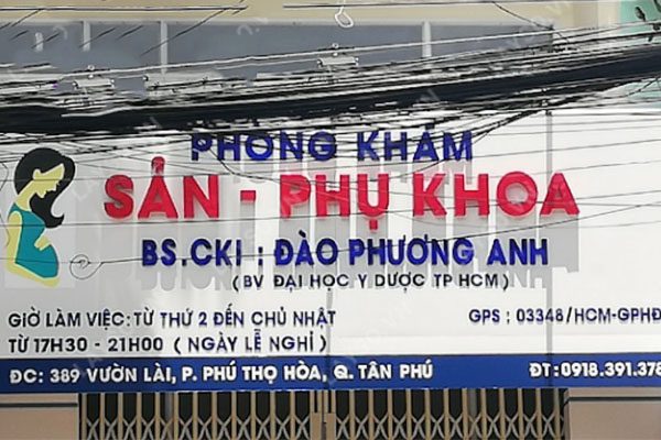 Phòng khám siêu âm quận Tân Phú - Phòng khám bs Phương Anh