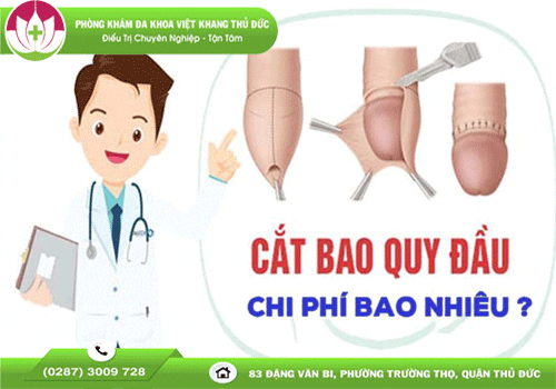 Tìm hiểu về chi phí cắt bao quy đầu 