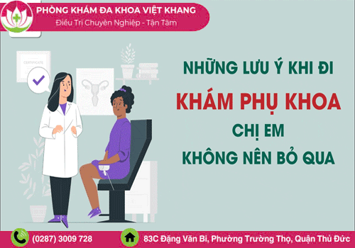 Những điều cần lưu ý khi đi khám phụ khoa