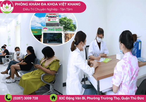 Khám phụ khoa an toàn tại Đa khoa Việt Khang Thủ Đức